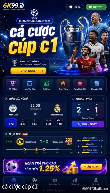 cá cược cúp c1 screenshot 2